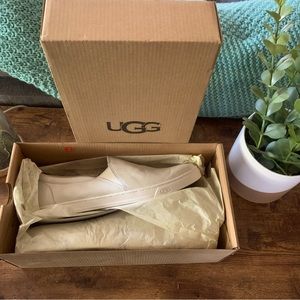 UGG women’s w kityln | white | leather | new with box | size 10